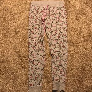 Hello Kitty lounge pants + necklace etc.